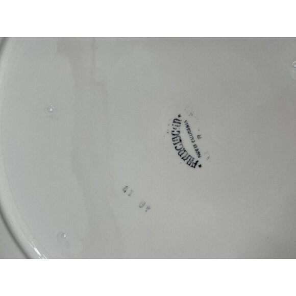 Franciscan Apple Earthenware Hand-Painted Ceramic Fruit Bowl Apple Design - Picture 7 of 7